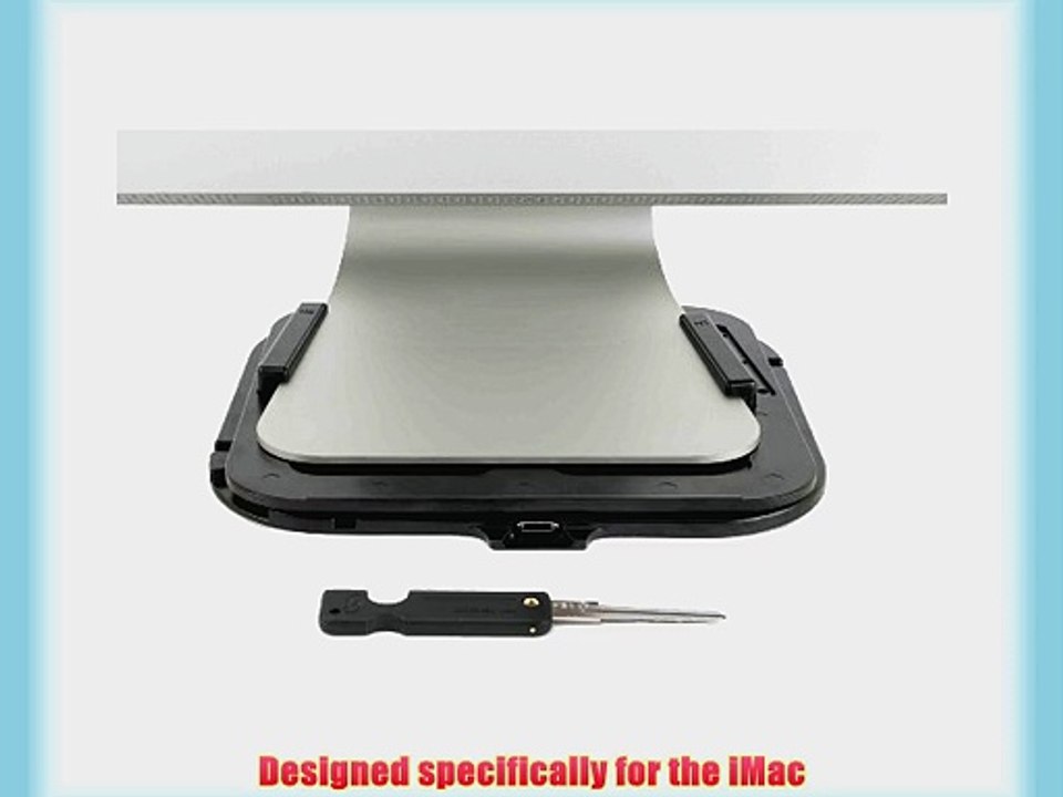 Maclocks iMac Lock Low Profile Security Lock and Swivel Plate for iMac Computer (CL88)