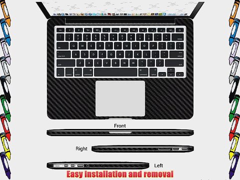 XGear EXO Skin Protective Vinyl Skin for 13-Inch Apple MacBook Pro with Retina Display - Black