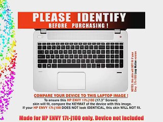 Decalrus - Decal Skin Sticker for HP ENVY 17t-j100 with 17.3 TOUCHScreen (NOTES: Compare your