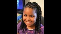 Cute Black Braided Hairstyles for Little Girls