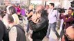 Kim Kardashian_ Kanye West_ North West MOBBED At LAX 2015