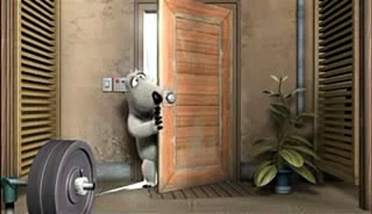 Bernard The Polar Bear - Gym