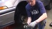 How to Replace Front Brake Pads : How to Clean Front Brake Pads