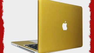 Slickwraps Metal Series Protective Film for MacBook Air 13 - Brushed Gold