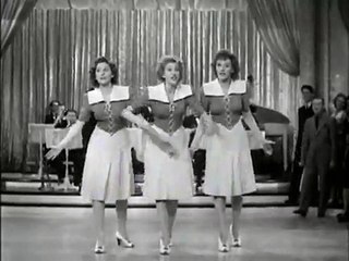 Andrews Sisters - Gimme Some Skin, My Friend