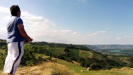 Décollage héron multiplex
