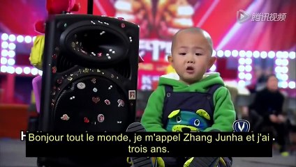 Un petit garçon de 3 ans va faire quelque chose d'extraordinaire