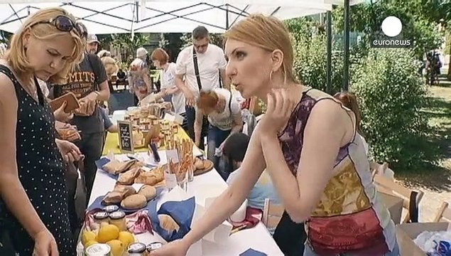 Ucrania celebra el Día Mundial del Refugiado con una feria de productos tradicionales