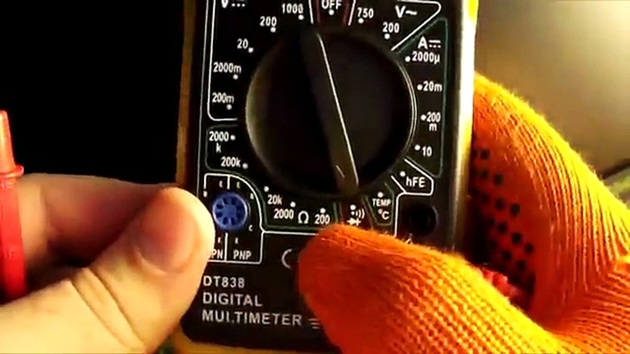 Мультиметр Multimeter DT 838 - Как пользоваться мультиметром