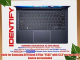 Decalrus - Samsung ATIV Book 9 Plus PLUS with 13.3 screen Full Body GOLD Texture Carbon Fiber