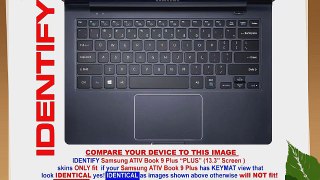 Decalrus - Samsung ATIV Book 9 Plus PLUS with 13.3 screen Full Body GOLD Texture Brushed Aluminum