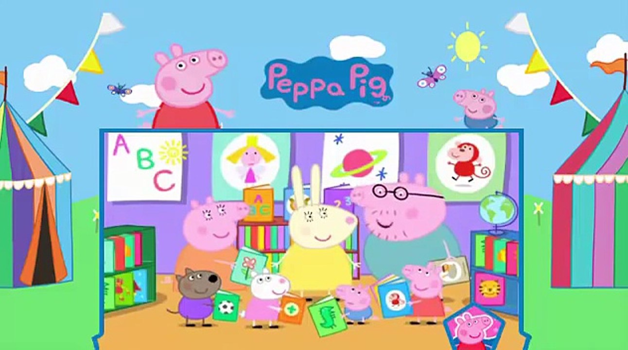 Peppa Pig 4x2 The Library, The Camper Van, Camping Holiday