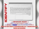 Decalrus - Acer Aspire S7 Ultrabook with 13.3 Touchscreen screen Full Body BLACK Texture Carbon