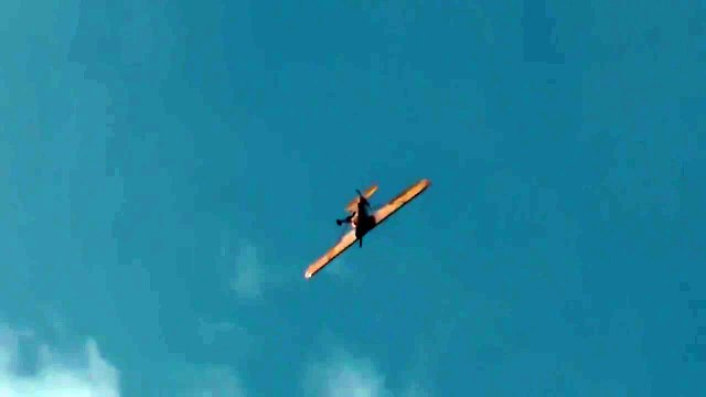 Piper Cub Deadstick Aerobatics by Kirk Wicker at The Flying Circus Airshow Bealeton, Va. 5/29/11