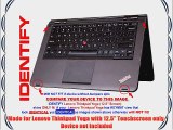 Decalrus - Lenovo ThinkPad Yoga (12.5 TouchScreen) Full Body BLUE Texture Brushed Aluminum