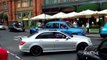 Mercedes-Benz C63 AMG LOUD Revving On Sloane Street in London!!
