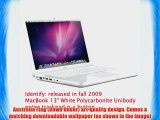 Down Under Design Protector Skin Decal Sticker for Apple MacBook 13 inch White Unibody (NO