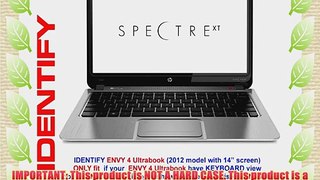 Matte Decal Skin Sticker for HP ENVY 4 ULtrabook Series with 14 screen (NOTES: MUST view IDENTIFY