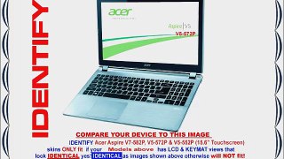 Decalrus - Acer Aspire V7-582P V5-572P V5-552P with 15.6 TOUCHscreen PINK Texture Carbon Fiber