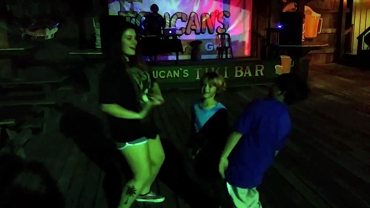 Kids dancing at toucans
