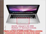 Lazy Days Design Protector Skin Decal Sticker for Apple MacBook 13 inch Aluminum (NO SEPARATE