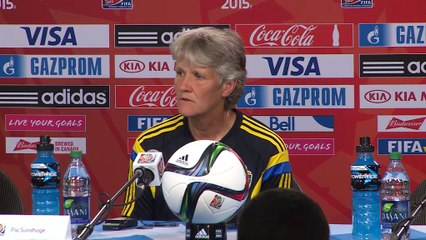 Mundial Femenino: Sudhage: "No fuimos las mejores"