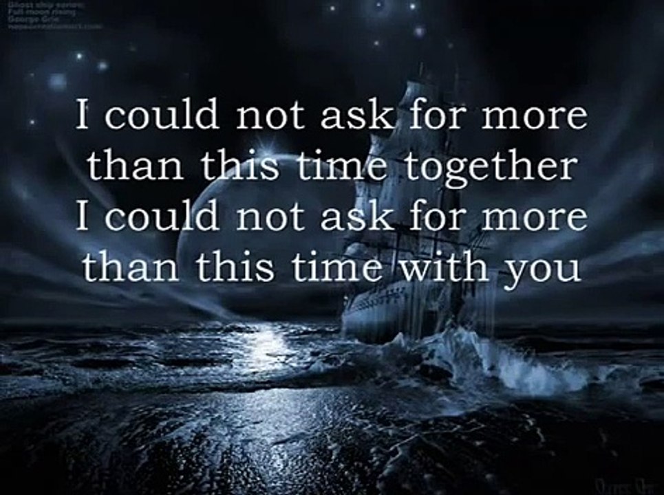 Edwin McCain - I could not ask for more w/ lyrics
