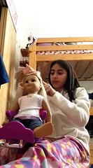 Cute hairstyles for the American girl doll