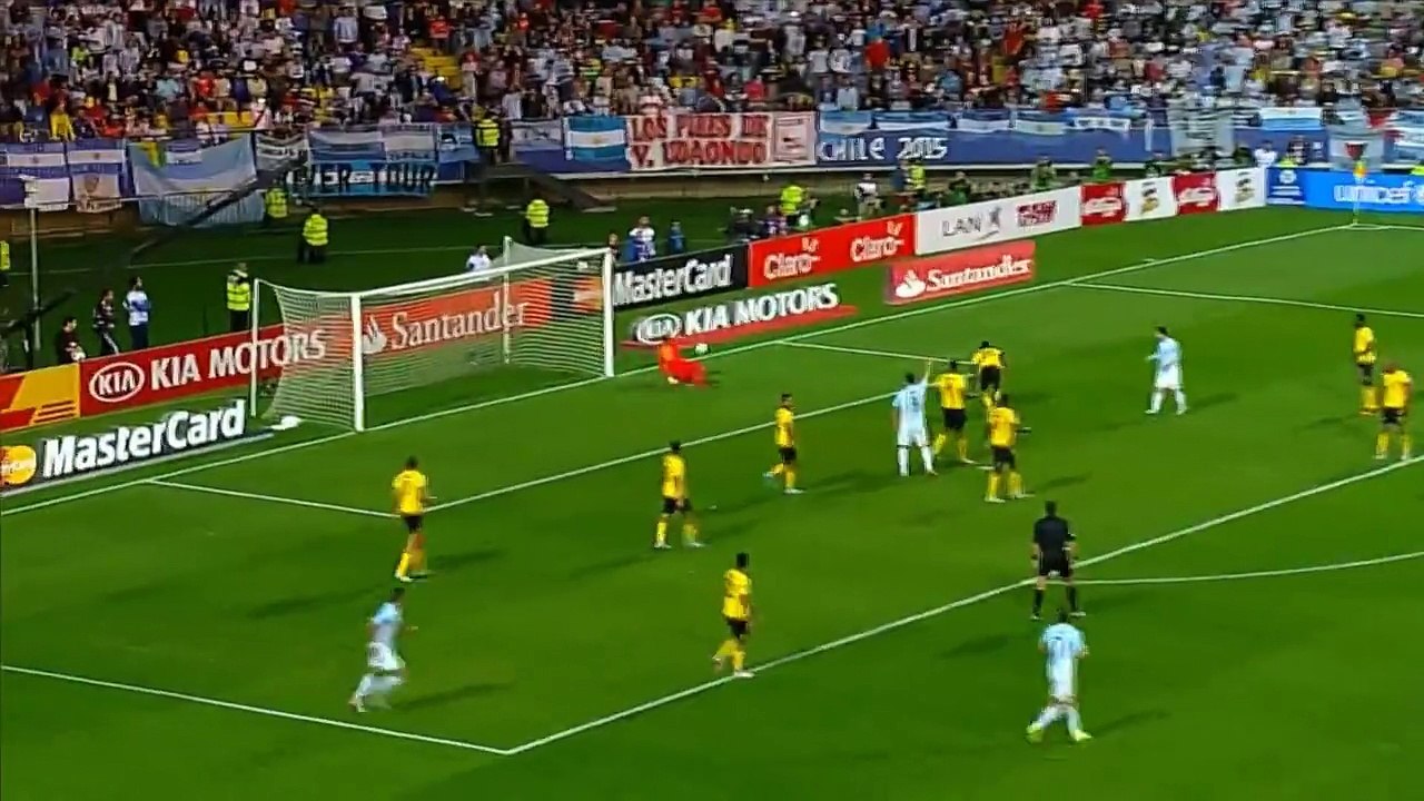 Argentina 1-0 Jamaica | All Goals and English Highlights 20.06.2015