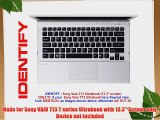 Decalrus - Sony VAIO T13 T series Ultrabook with 13.3 Screen Crocodile skin pattern Texture