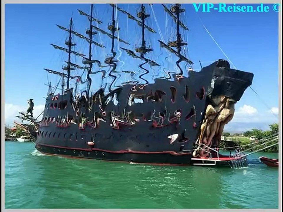 Türkei - Side Manavgat Wasserfälle Bootsfahrt auf dem Stausee