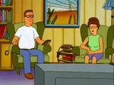 Hank Hill laughs at screaming goats