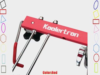 Koolertron New Red Aluminum Nottable Laptop Universal 360 degrees Adjustable Stand foldable