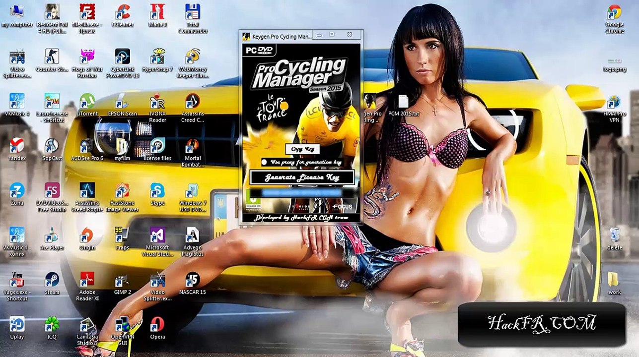 Steam la clé d'activation de série Pro Cycling Manager Saison 2015