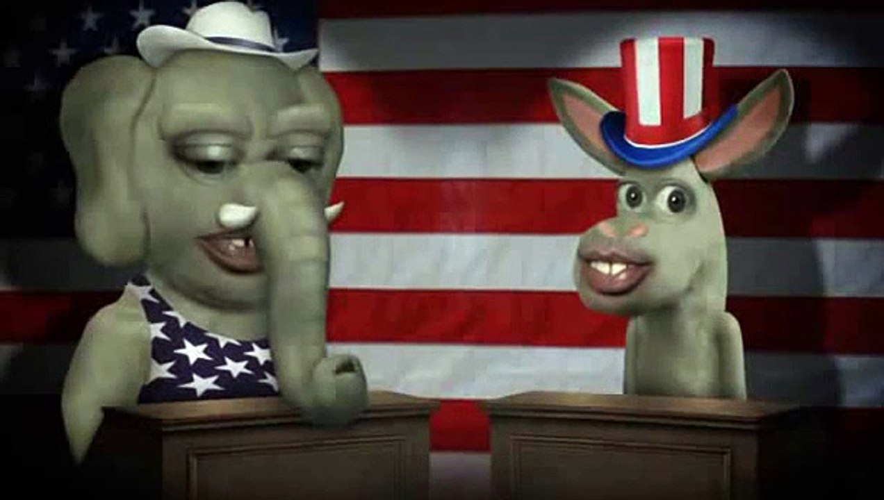 Les élections U.S. (Tetesaclaques.tv)