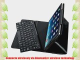 Bluetooth Keyboard Pro Leather Case for iPad Air Tablets