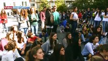 #10o Gli studenti protestano ad Andria contro le riforme del governo Renzi