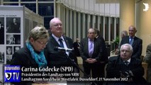 NRW-Landtagspräsidentin Carina Gödecke (SPD) eröffnet Ausstellung beim Parl. Abend des BdV