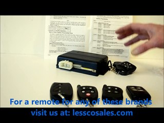 Autostart Polar Start and Command Start Remote Transmitter Programming