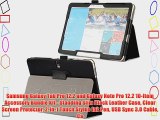 Samsung Galaxy Tab Pro 12.2 and Galaxy Note Pro 12.2 10-Item Accessory Bundle Kit - Standing