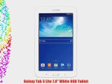 Samsung Galaxy Tab 3 Lite 7.0 White 8GB Tablet 32GB Card Headphones and Case Bundle - Includes