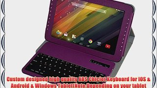 Mama Mouth Bluetooth Keyboard case--Coustom Design Slim Stand PU Leather Case Cover With Romovable