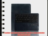 KVAGO Removable Wireless Bluetooth Keyboard Leather Case Stand Cover With Magnetic Closure