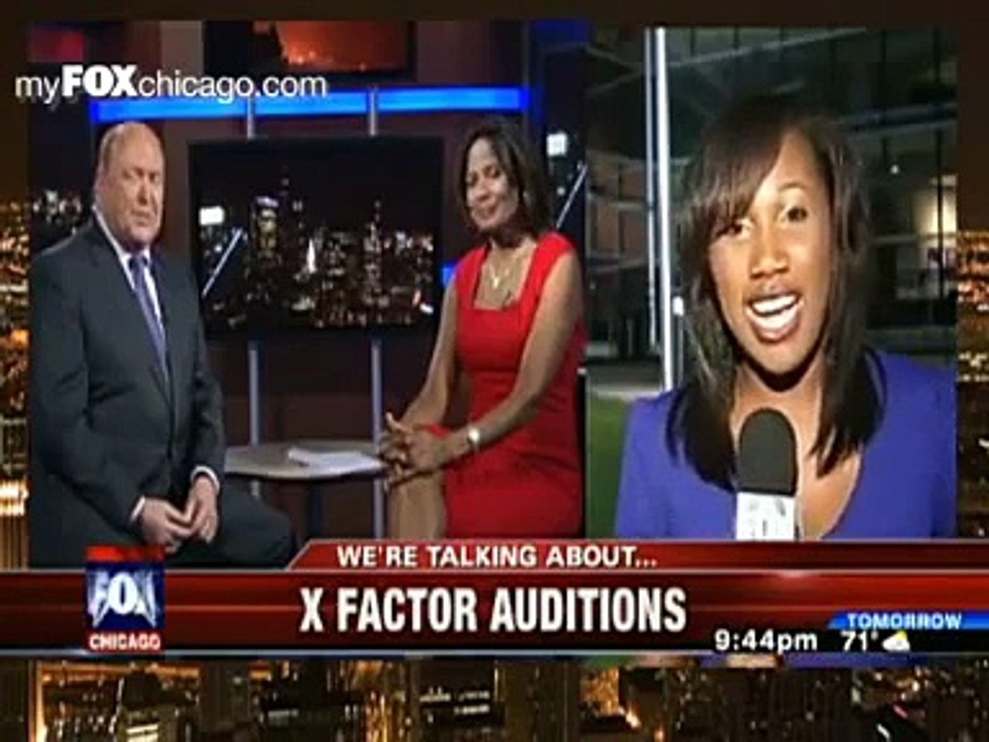 Fox Chicago News on Cheryl Cole (X Factor USA)