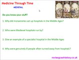 Medicine Through Time - Medieval - Hospitals and Caring for the Ill