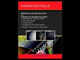 A-1 Concrete Leveling and Foundation Repair- Bowed Basement Wall Repair System