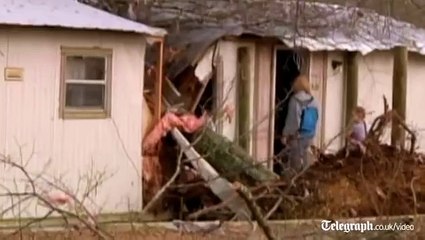 US: Aftermath of deadly Alabama storms reveals severe damage