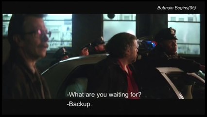 Batman Begins (clip9) -"Backup"