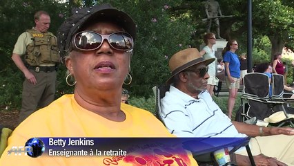 Manifestations contre le drapeau confédéré en Caroline du Sud