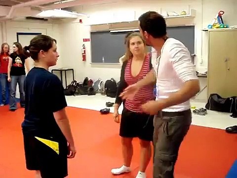 Bear hug from Behind - Self Defense for Women